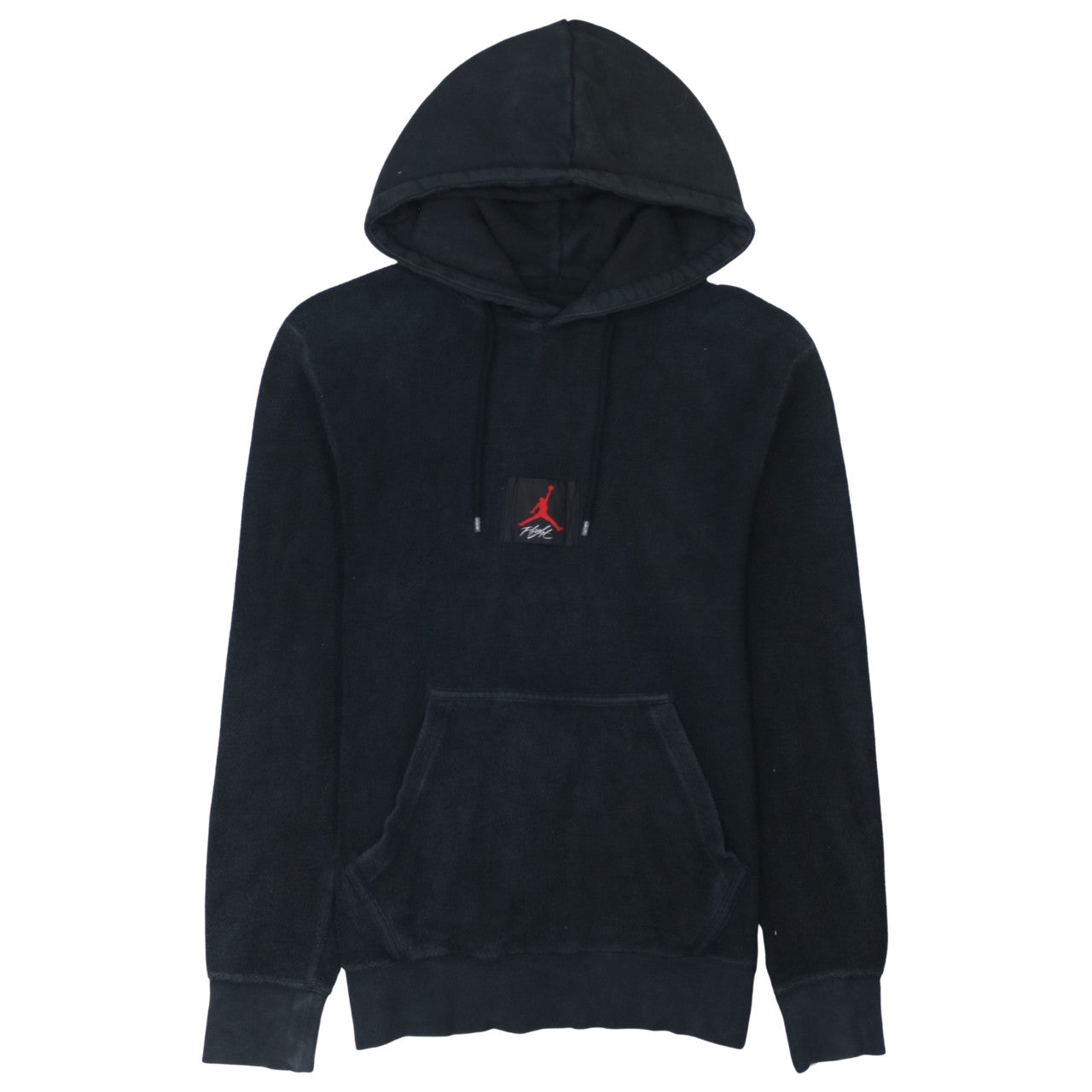 Jordan Men's Black Pullover Hoodie M Embroidered Graphic Cotton