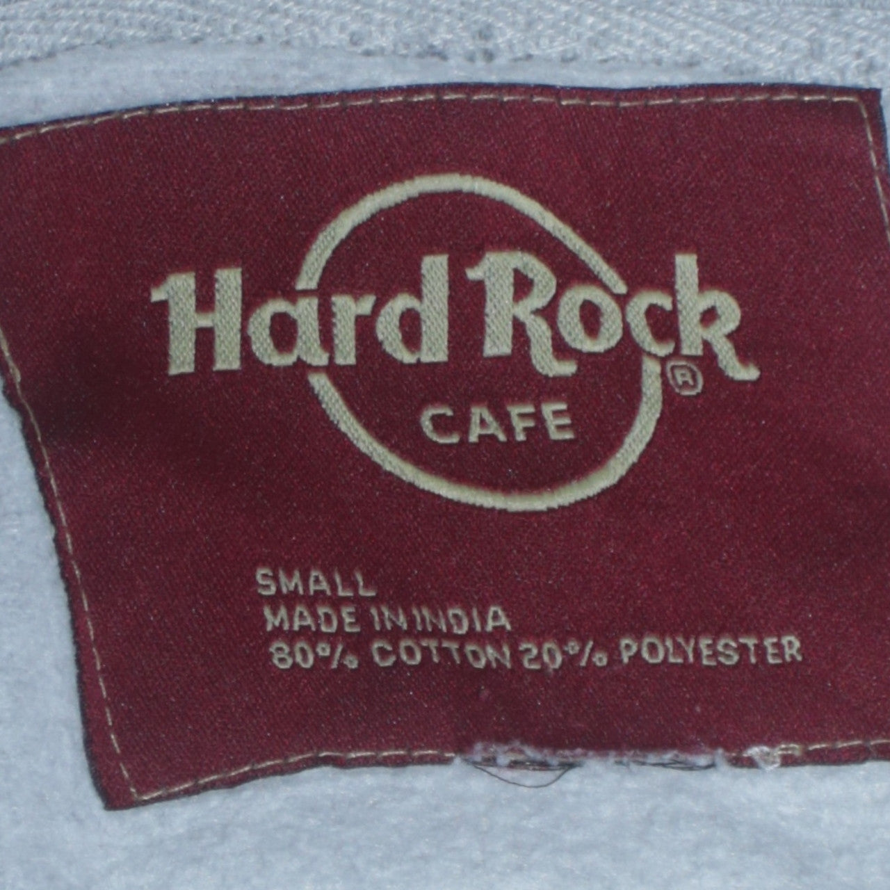 Hard Rock Cafe Berlin Grey Pullover Hoodie Unisex Small Music Logo