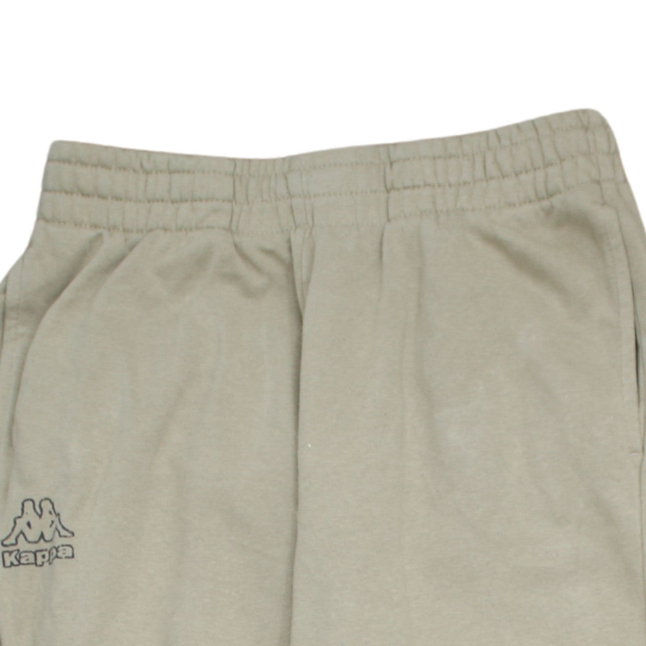 Kappa Boys Beige Jogger Sweatpants Size 158 Regular Fit Elastic Waist