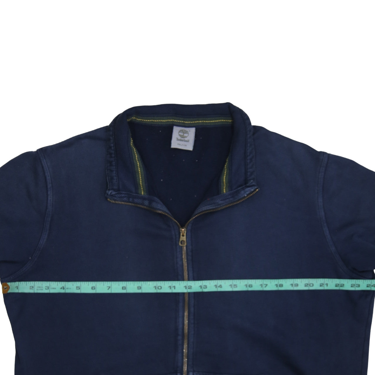 Timberland Men's Blue 2XL Full Zip Sweatshirt Jacket