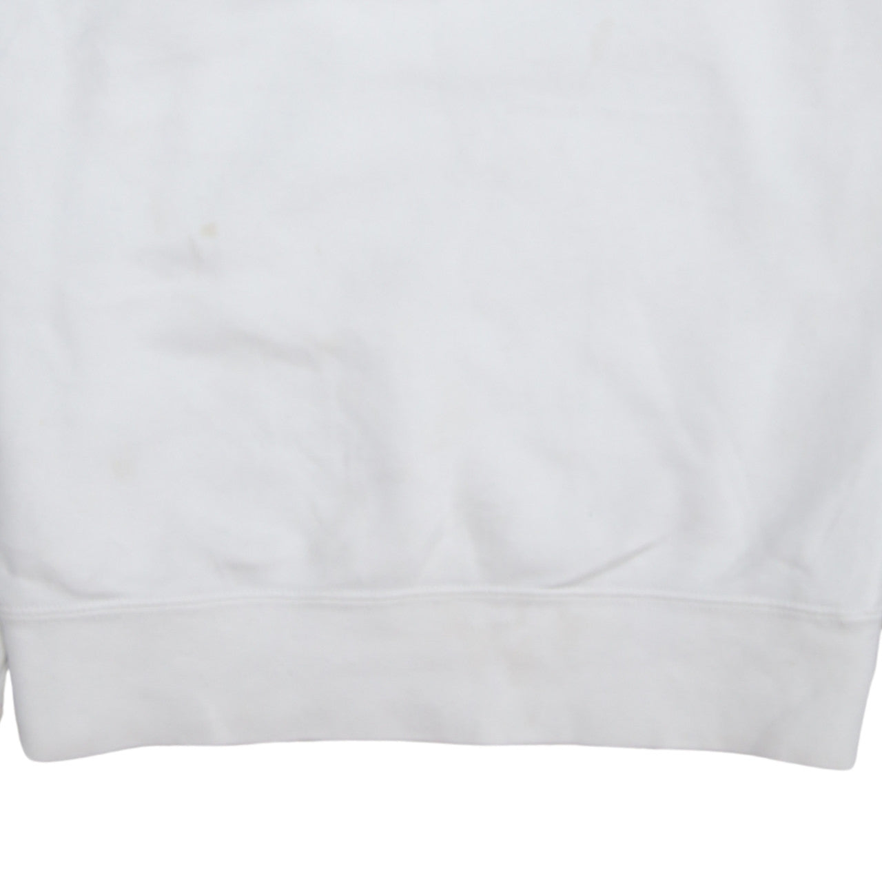 Nike Men's White XS Pullover Crew Neck Logo Sweatshirt
