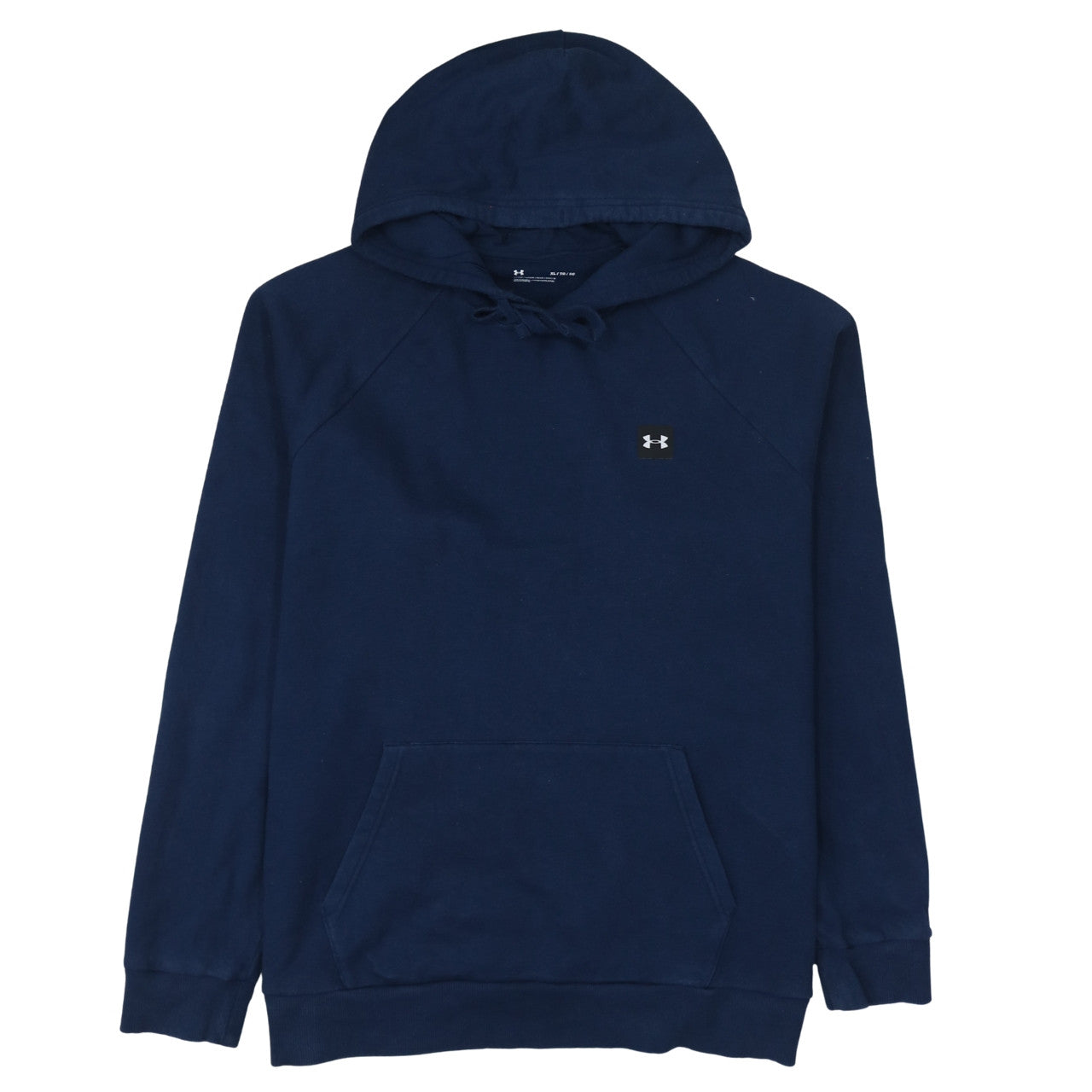 Under Armour Mens Blue XL Pullover Hoodie Fleece Relaxed Fit