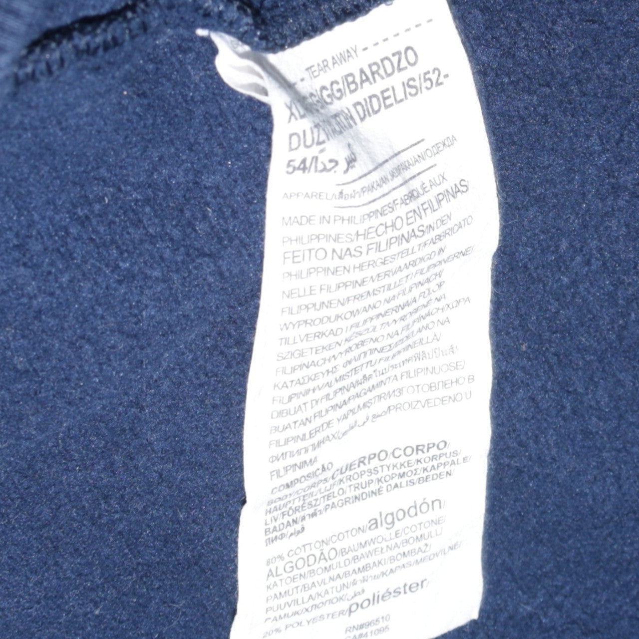 Under Armour Mens Blue XL Pullover Hoodie Fleece Relaxed Fit