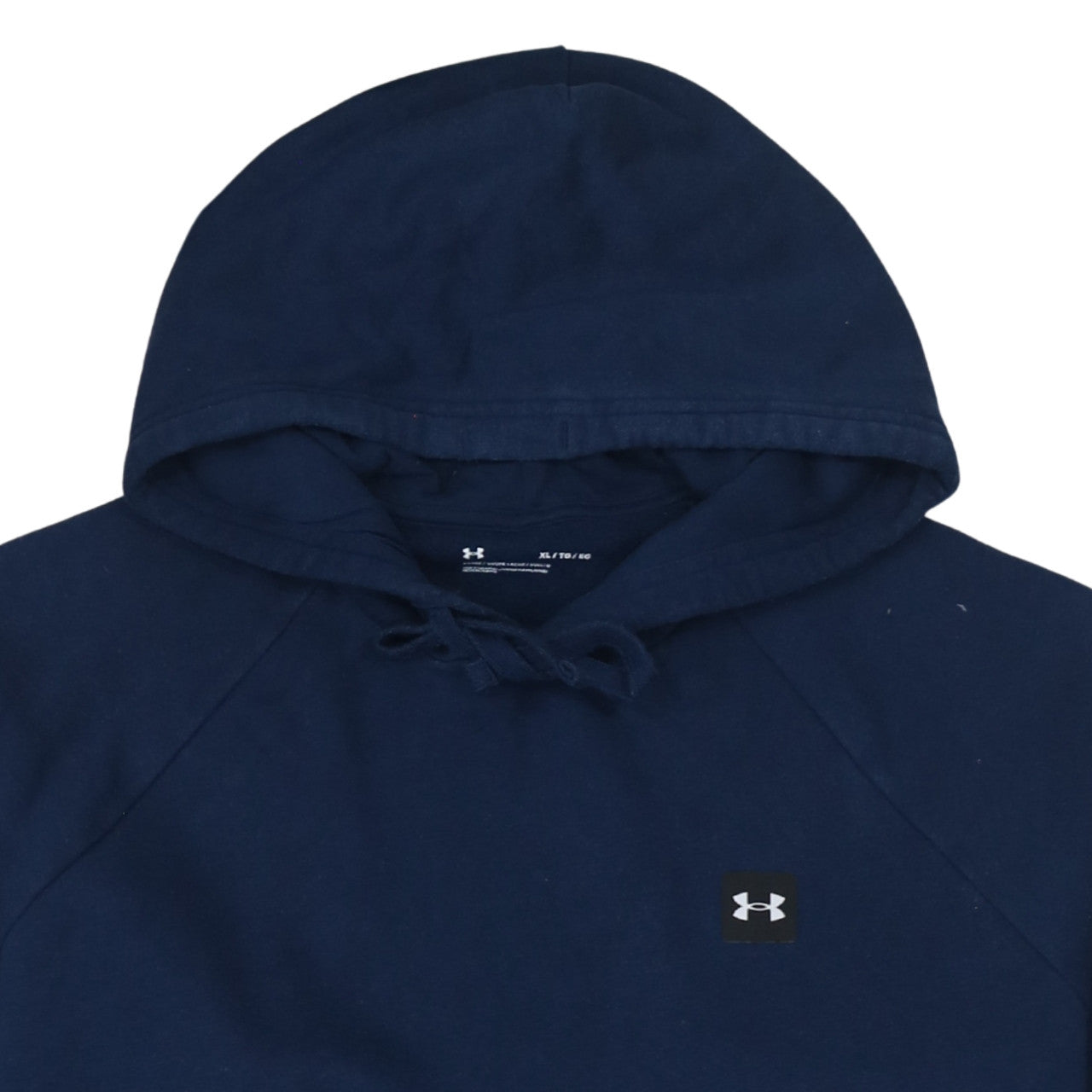 Under Armour Mens Blue XL Pullover Hoodie Fleece Relaxed Fit