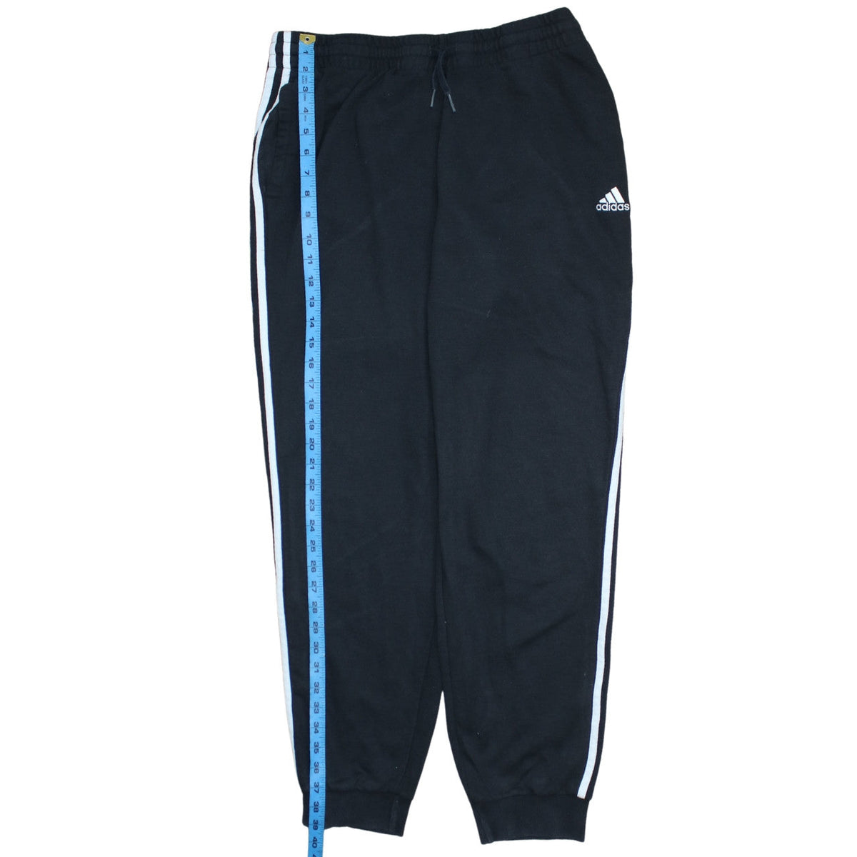 Adidas Women's Black XL Track Pants with Side Stripes