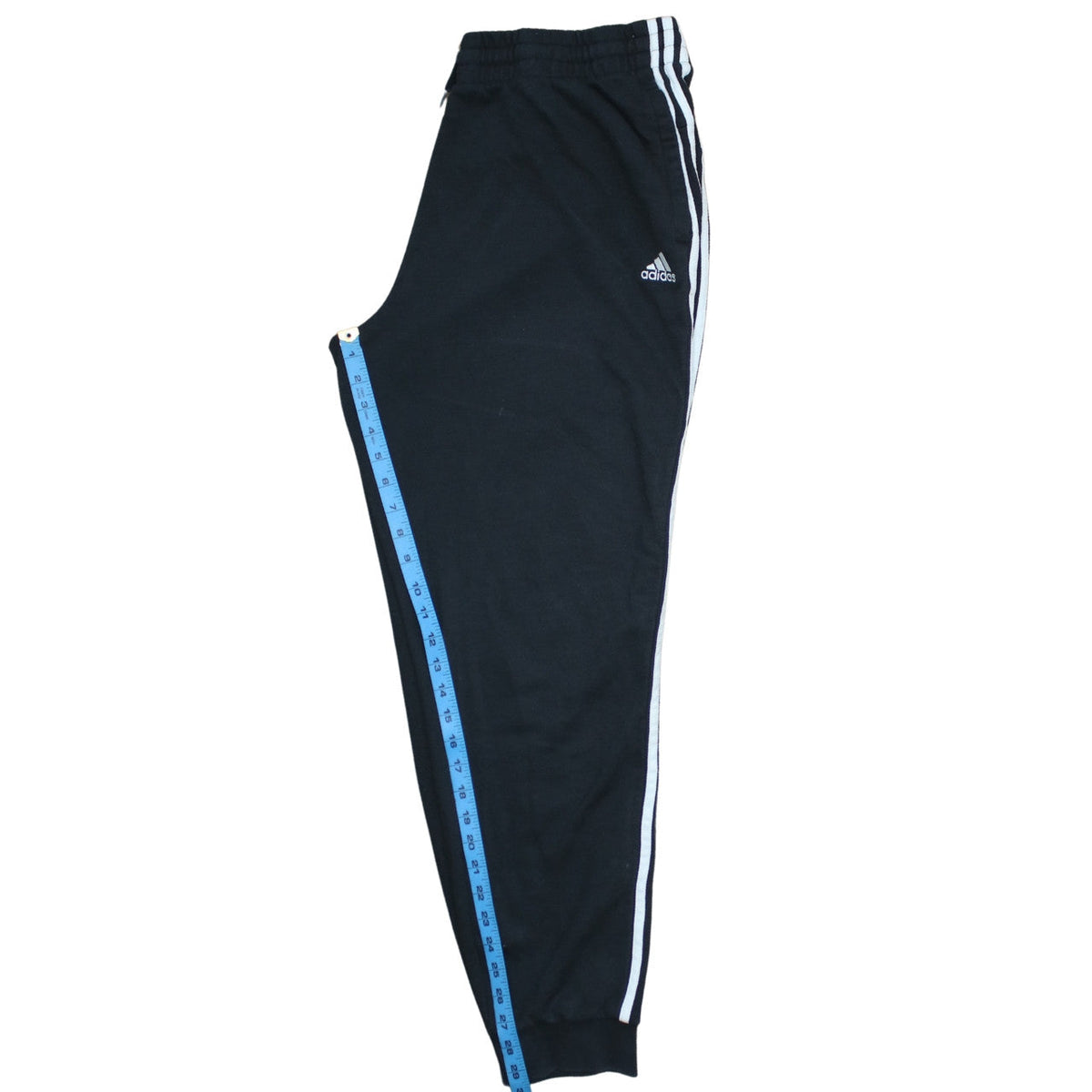 Adidas Women's Black XL Track Pants with Side Stripes
