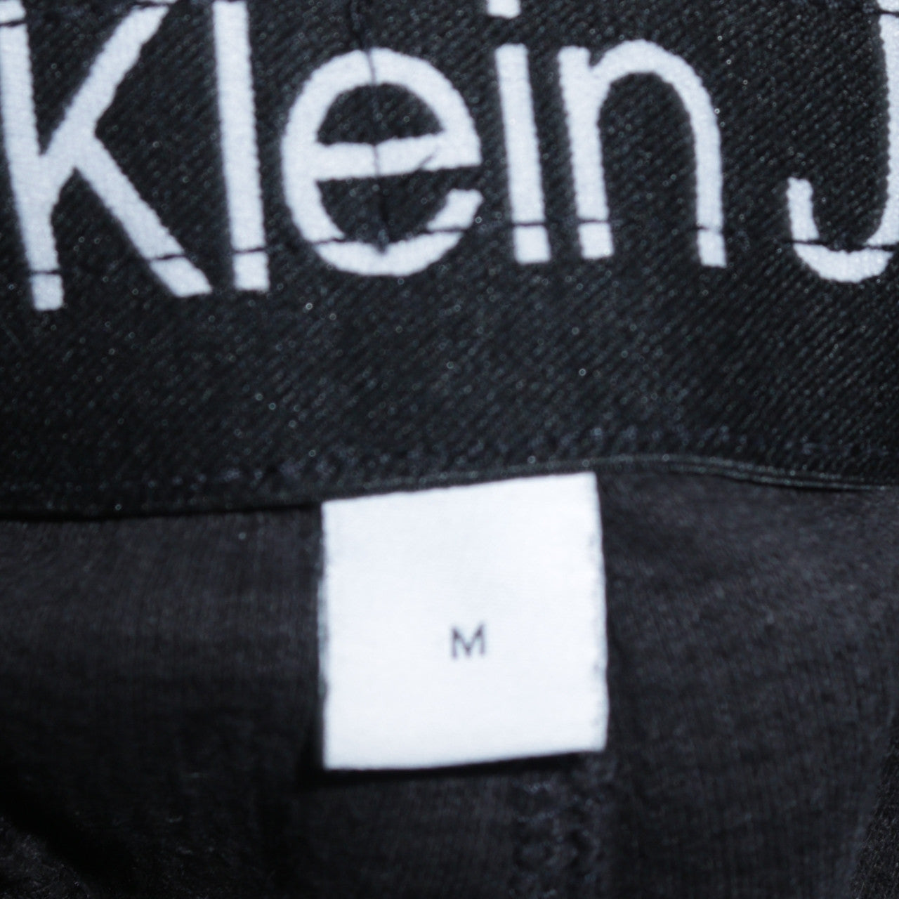 Calvin Klein Mens Black Jogger Sweatpants M Drawstring Pockets