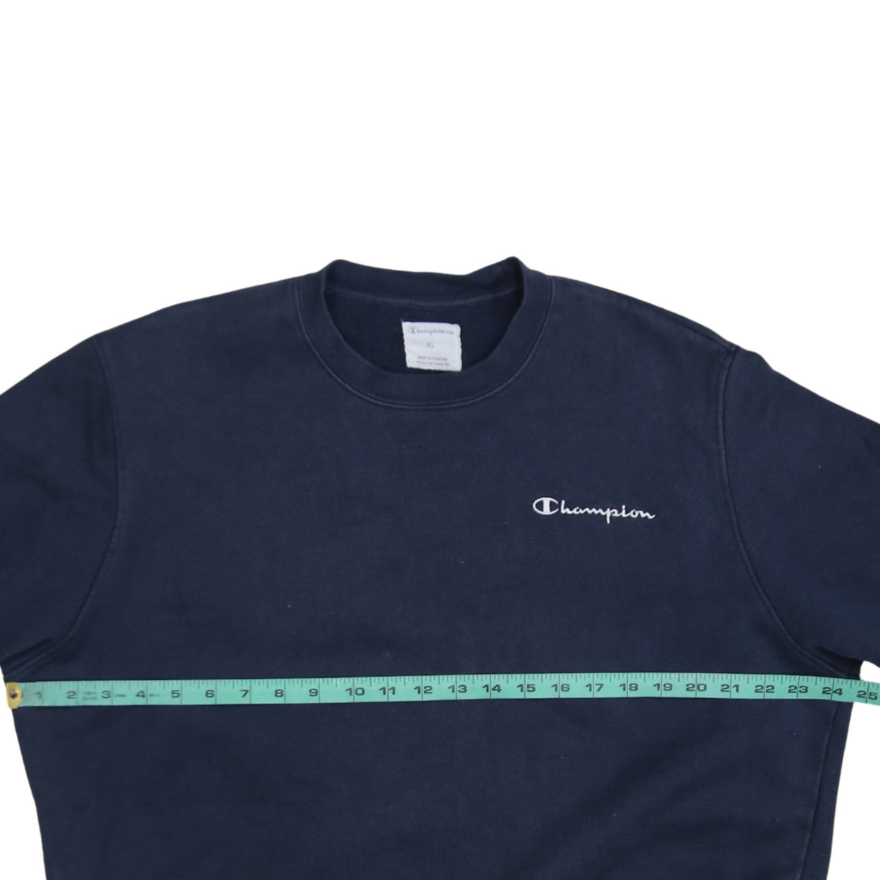 Champion Men's Blue Crew Neck Pullover Sweatshirt Size S