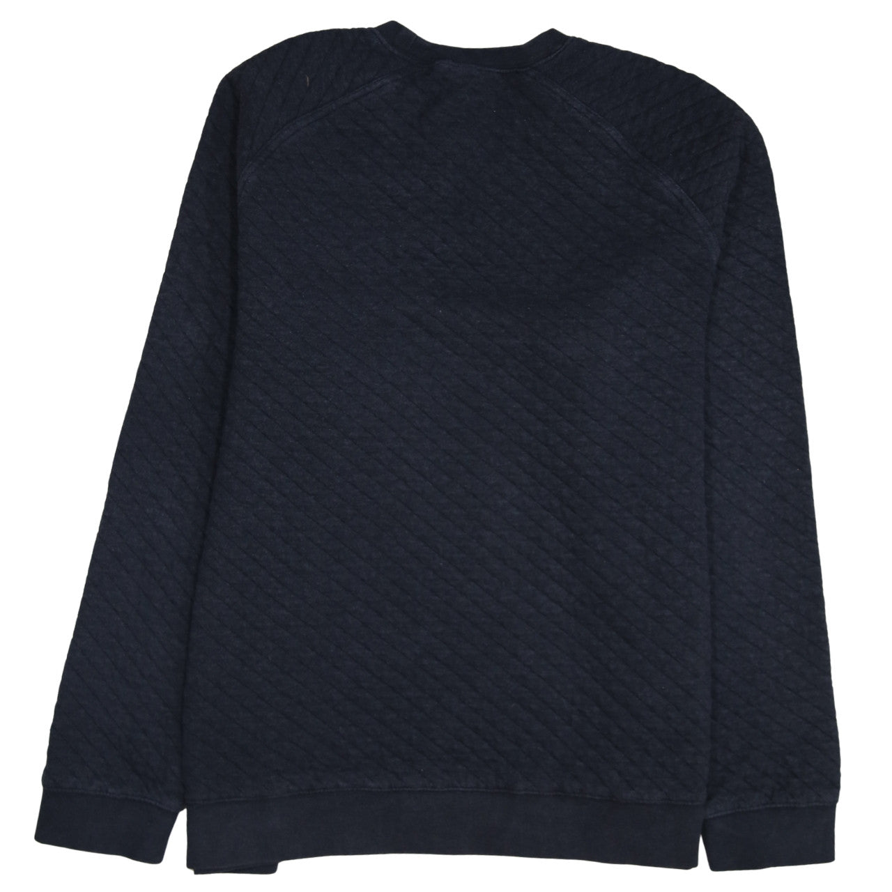 L.L.Bean Mens Blue 2XL Traditional Fit Quilted Crew Neck Sweatshirt