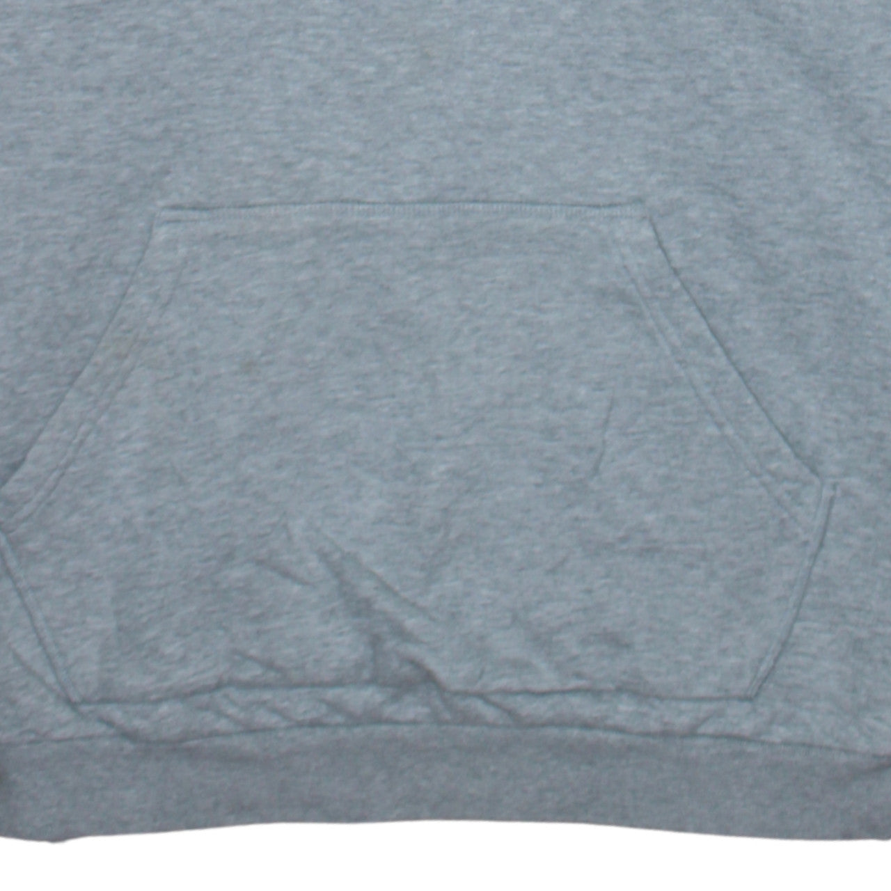Adidas Womens Grey Pullover Hoodie Size 10 Logo Print Hooded Sweatshirt