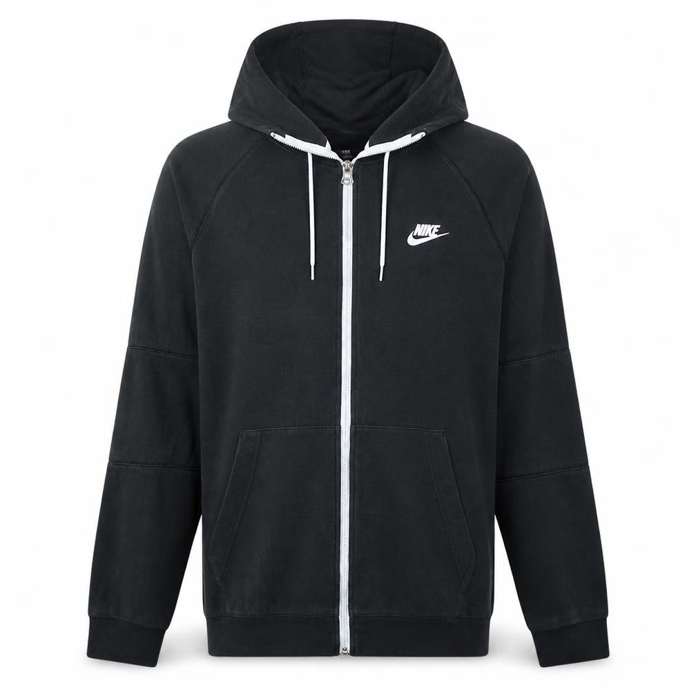 Nike Men's Black Full Zip Hoodie Size M Regular Fit Sportswear