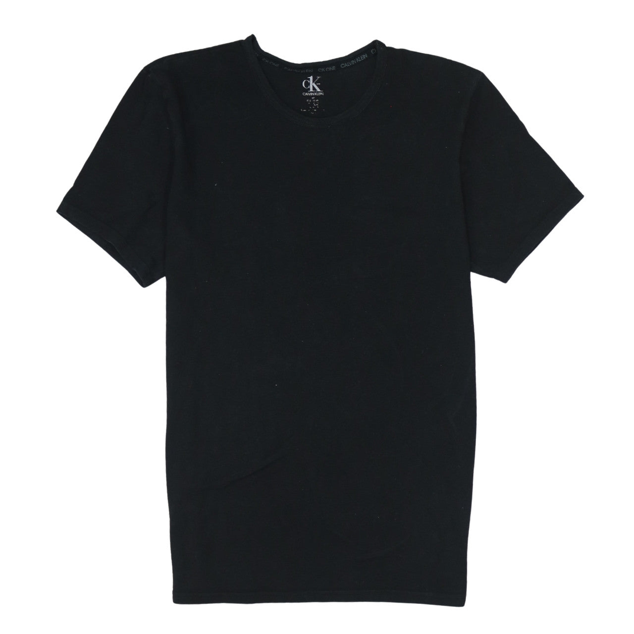 Calvin Klein Men’s Black Slim Fit Cotton Stretch Crew Neck T-Shirt M