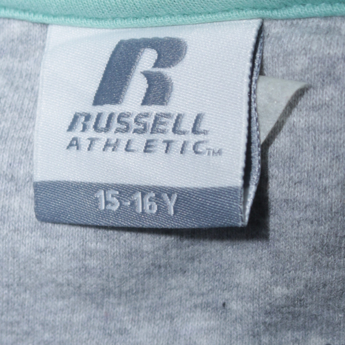 Russell Athletic Boys Grey Heather Sweatshirt 15-16 Years Cotton Blend Pullover