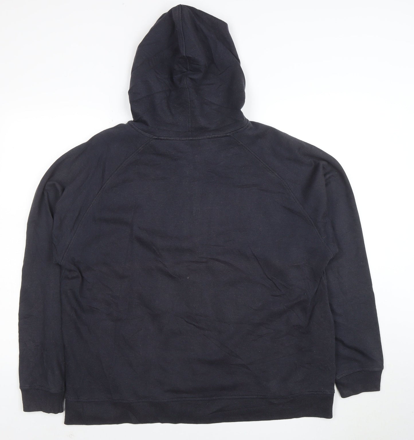 Reebok Men’s Black Full Zip Hoodie L Sportswear Sweatshirt
