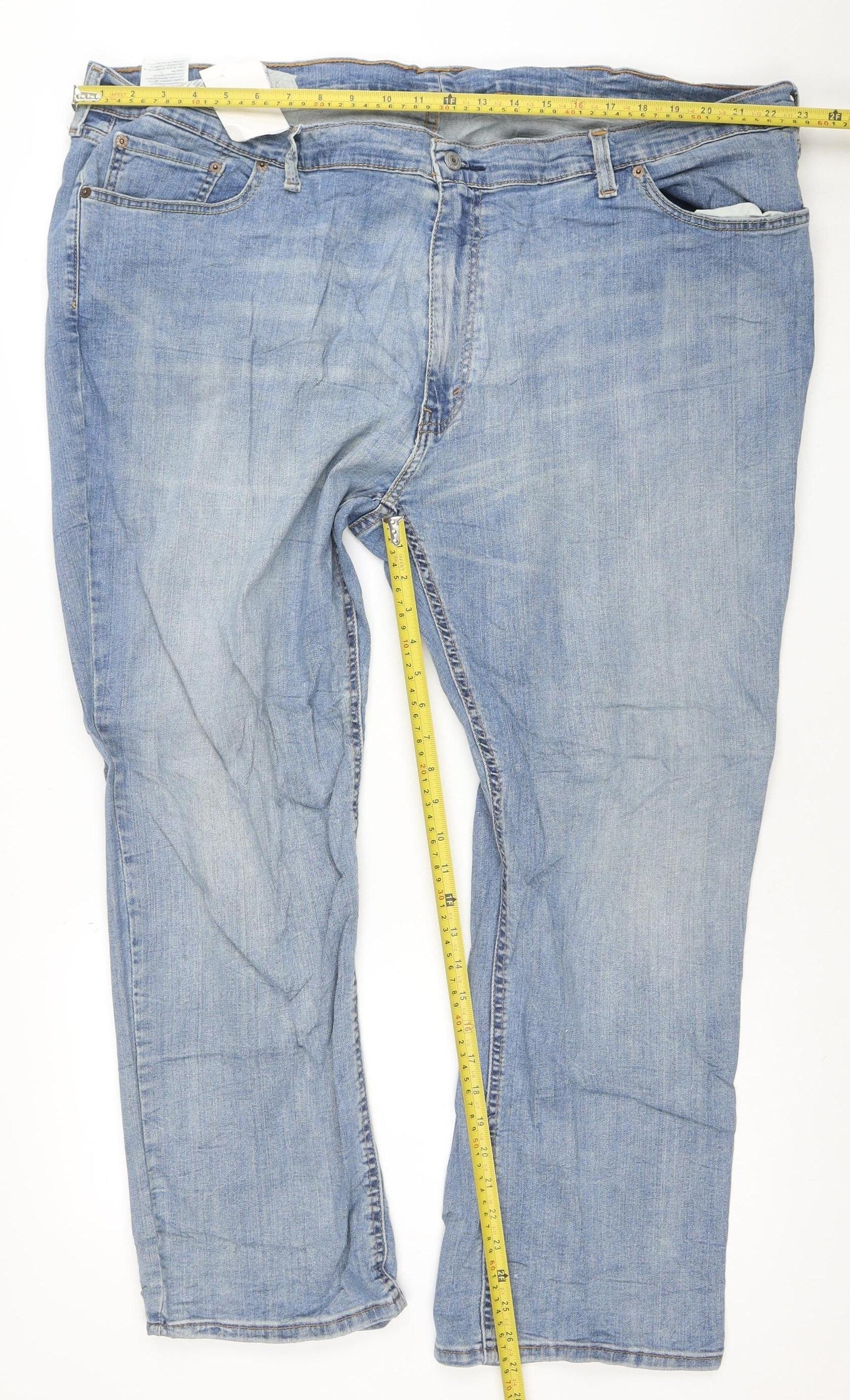 Levi's 541 Men's Blue Straight Fit Jeans 30x30 Comfort Denim