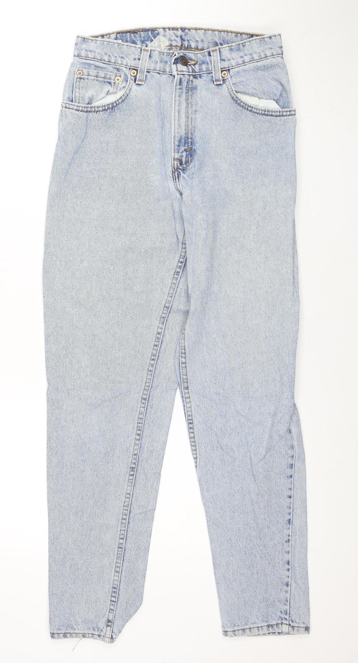 Levi's Women's Blue Relaxed Fit Tapered Vintage Jeans Size 5
