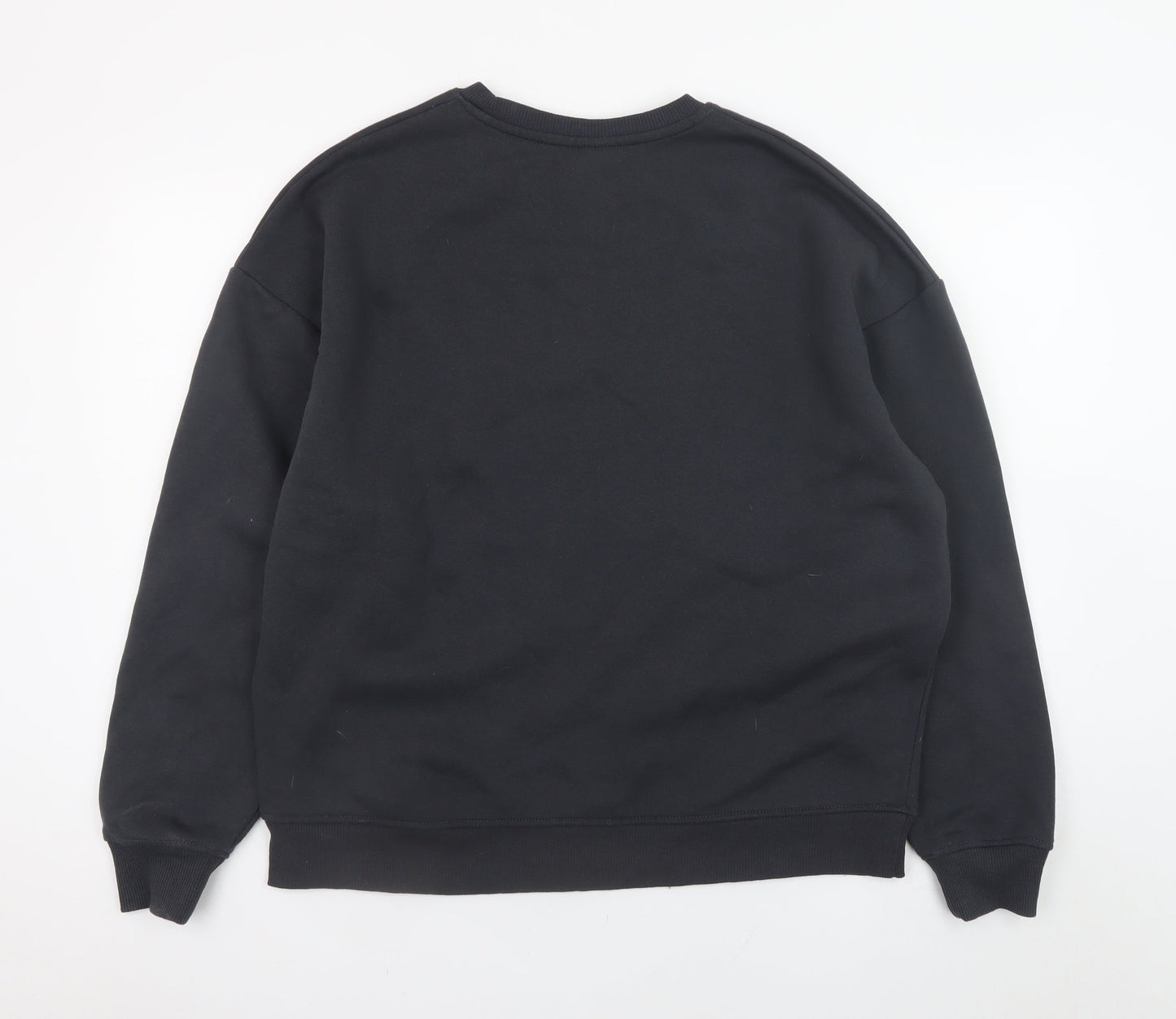Primark Coca-Cola Black Christmas Sweatshirt Women’s Small 10/12