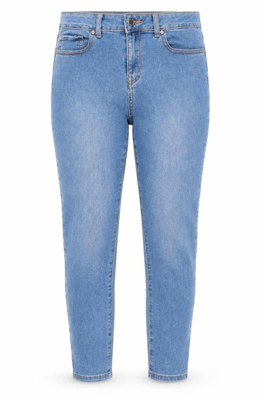 Denim Co. Women's Blue Skinny Stretch Jeans Size 10