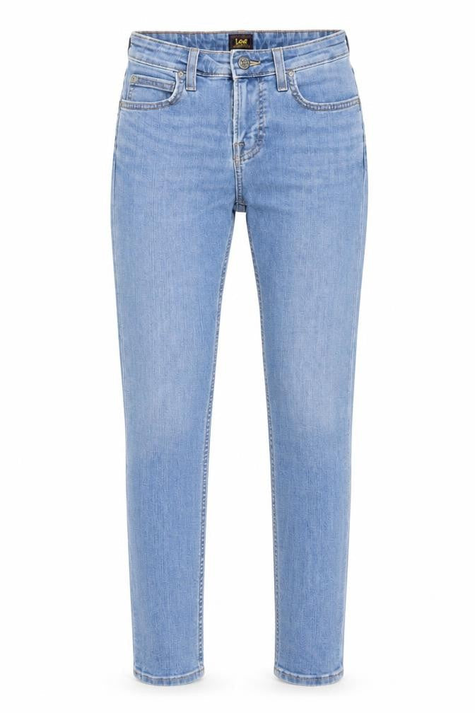 Lee Women Blue Malone Slim Straight Jeans W26 L32