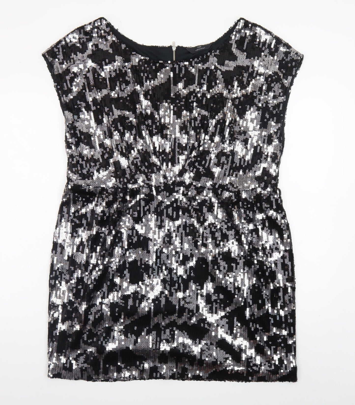 F&F Women’s Black Sequin Bodycon Party Dress Size 20