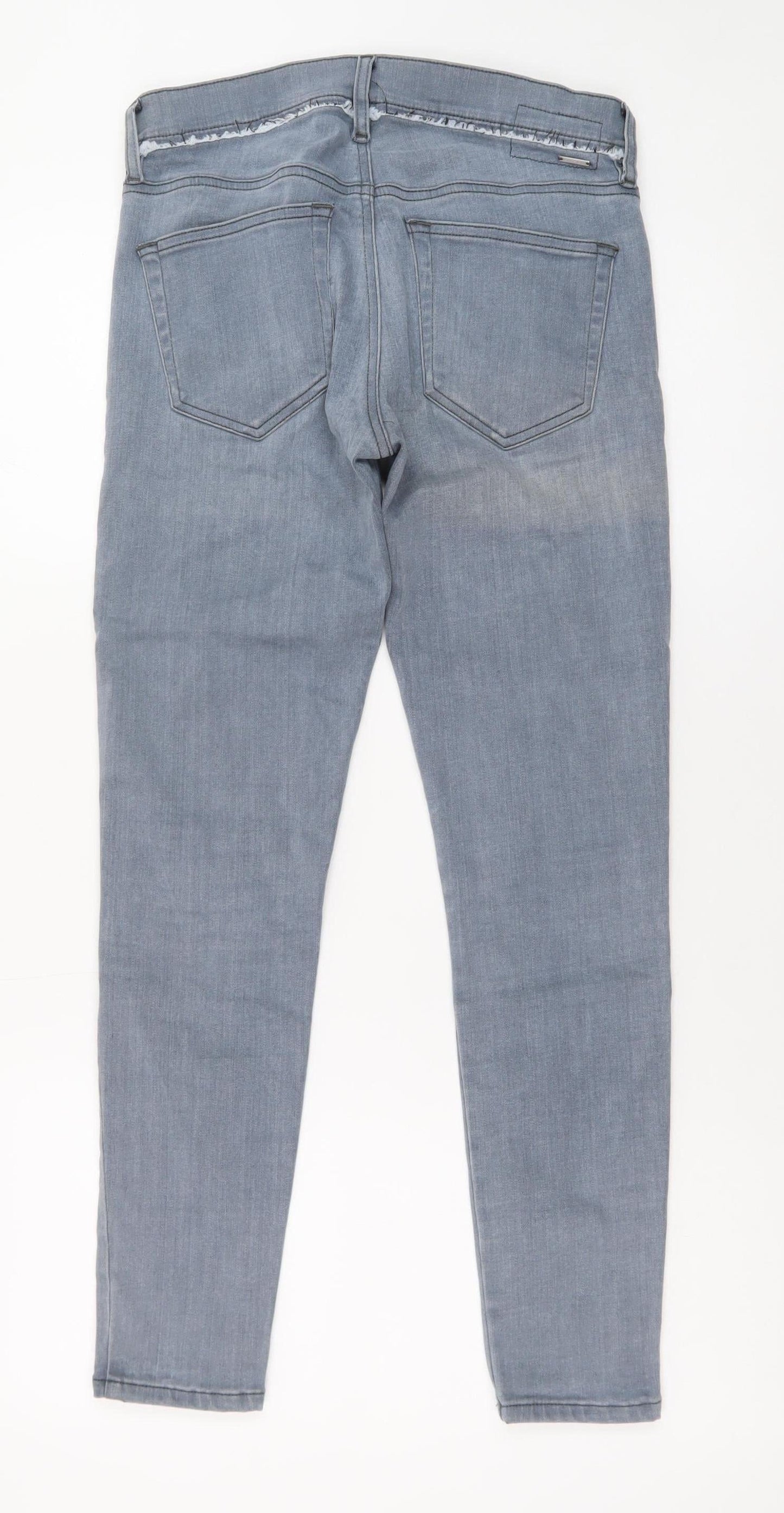 Diesel Women’s Grey Ankle Skinny Jeans Size 27 Slim Fit