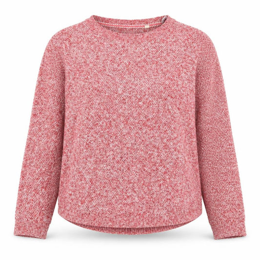 FatFace Women’s Red Knit Long Sleeve Crew Neck Jumper Size 8