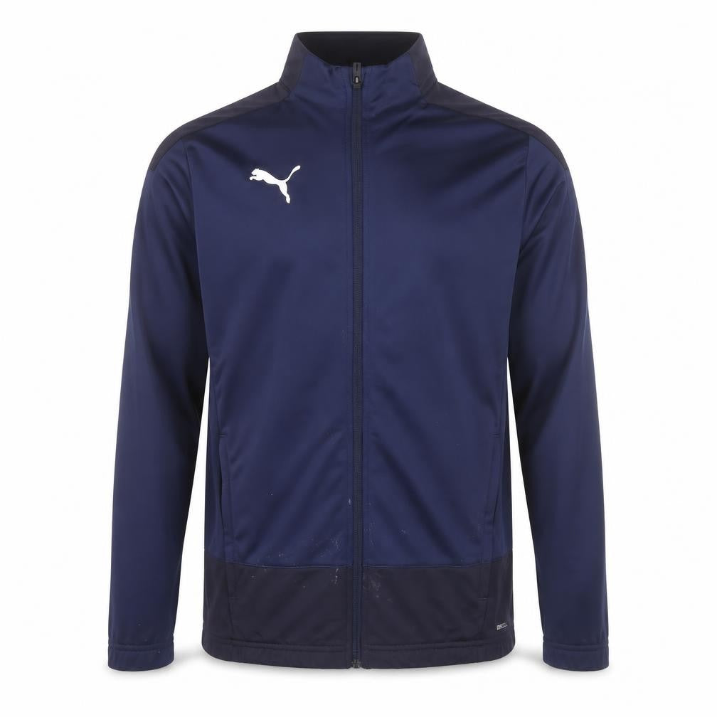 Puma Men's Blue Small Track Jacket DryCell Full Zip Lightweight