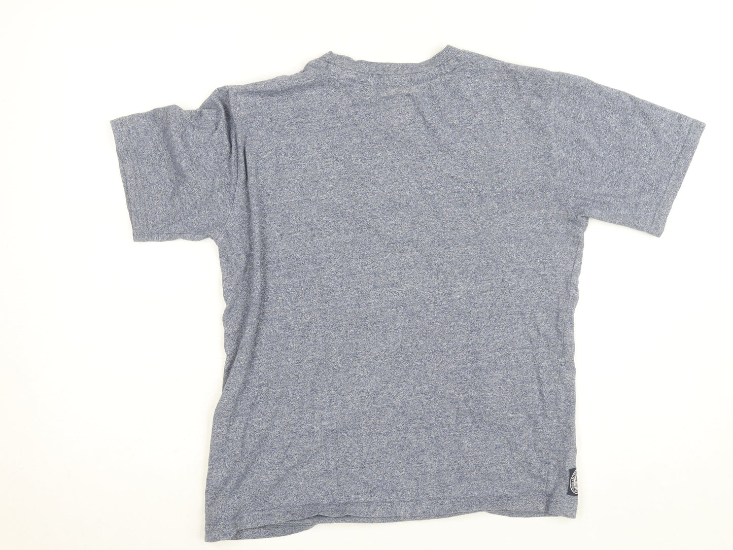 Nickelson Blue Graphic 88 Sports T-Shirt Teens 13 Crew Neck