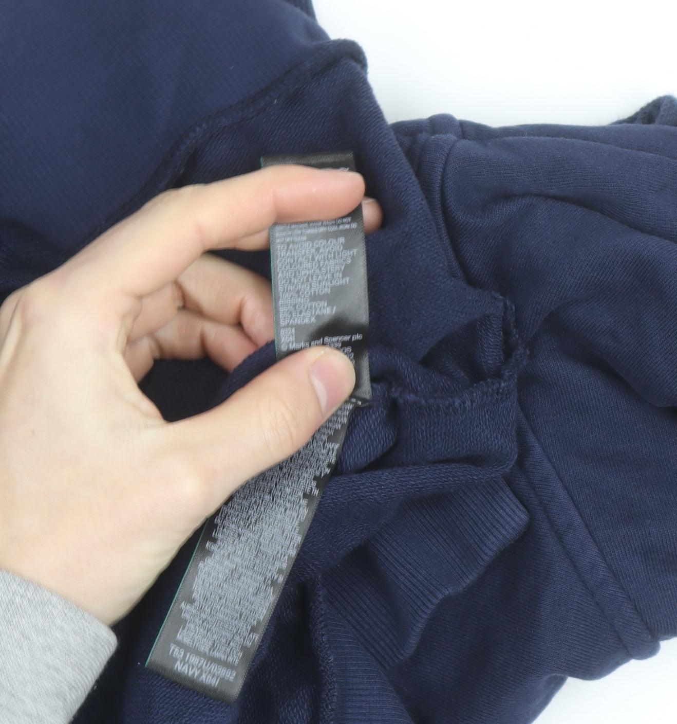 Marks and Spencer Per Una Women's Blue M 3/4 Sleeve Pullover Jumper