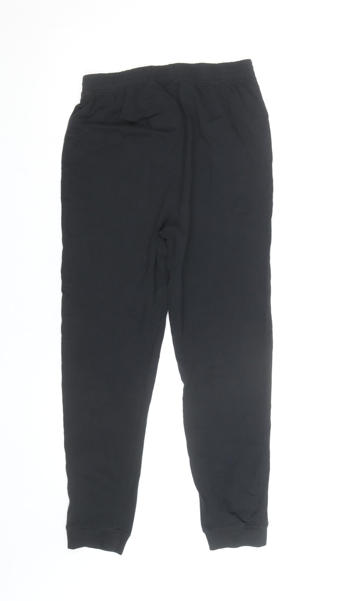 DKNY Teens Black Jogger Sweatpants Size 12 Cotton Blend