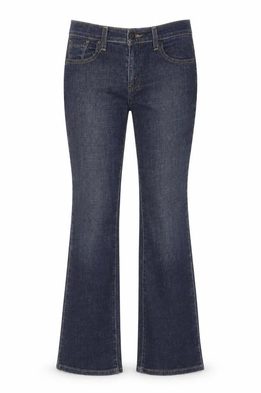 Levi's Women's Blue 515 Bootcut Stretch Denim Jeans Size 6