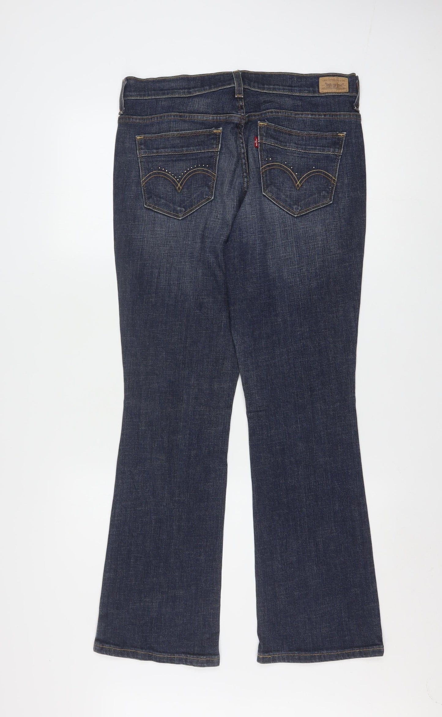 Levi's Women's Blue 515 Bootcut Stretch Denim Jeans Size 6