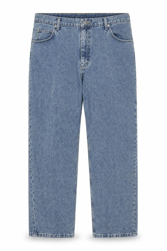 Wrangler Men's Blue 40x32 Straight Fit Denim Jeans