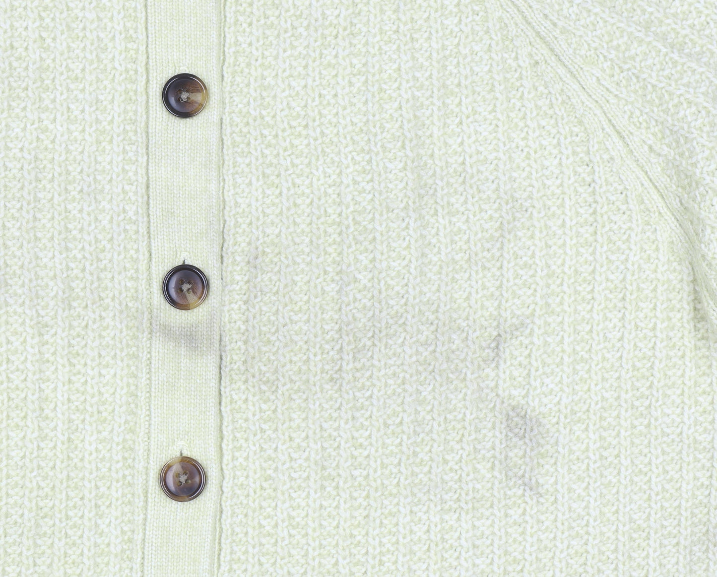 Marks and Spencer Womens Beige Chunky Knit Cardigan M