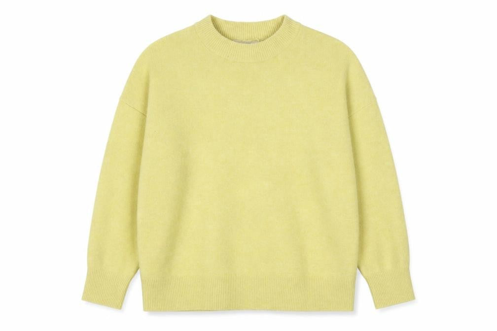 George Women Green XL Relaxed Crew Neck Pullover Jumper
