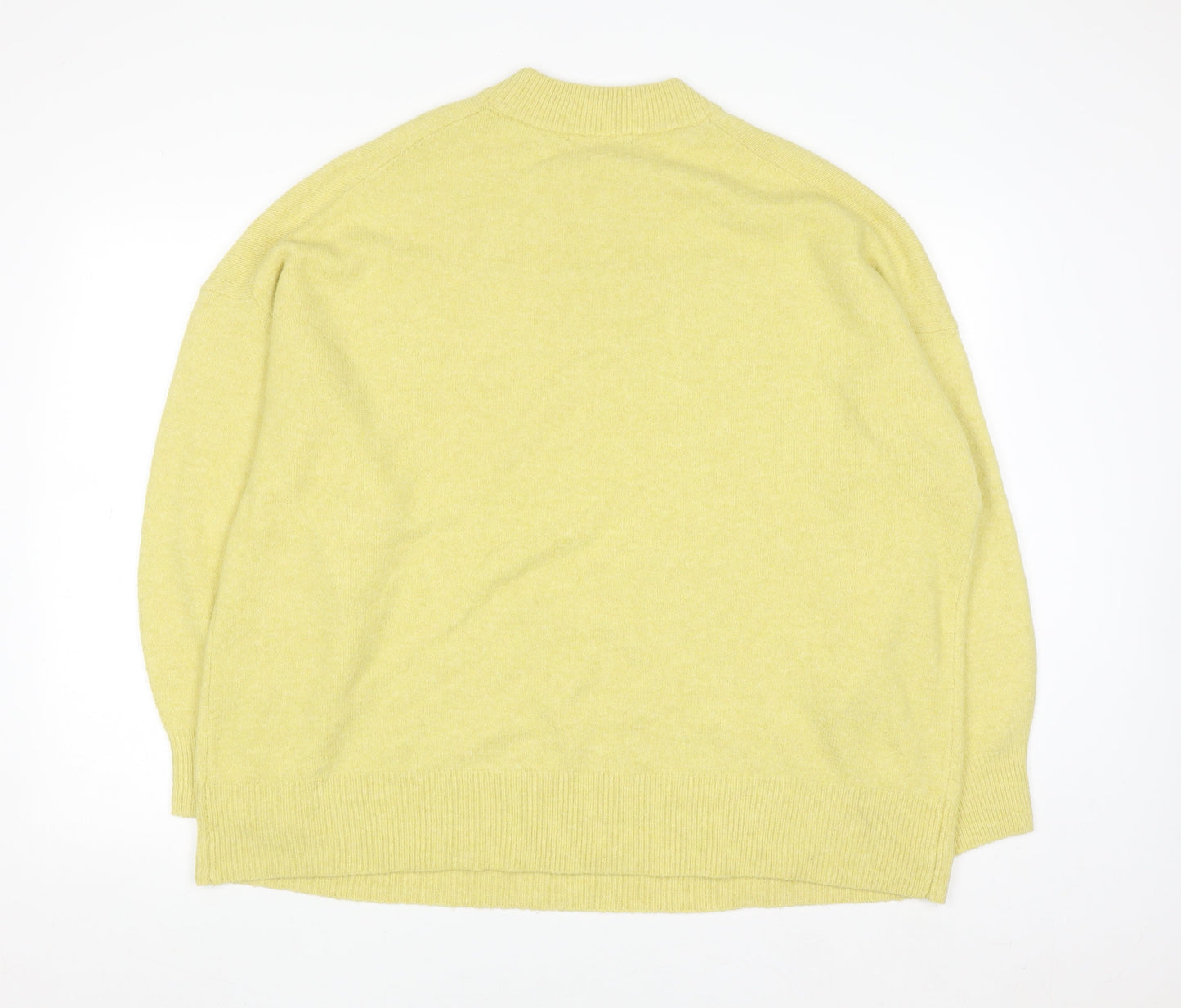 George Women Green XL Relaxed Crew Neck Pullover Jumper