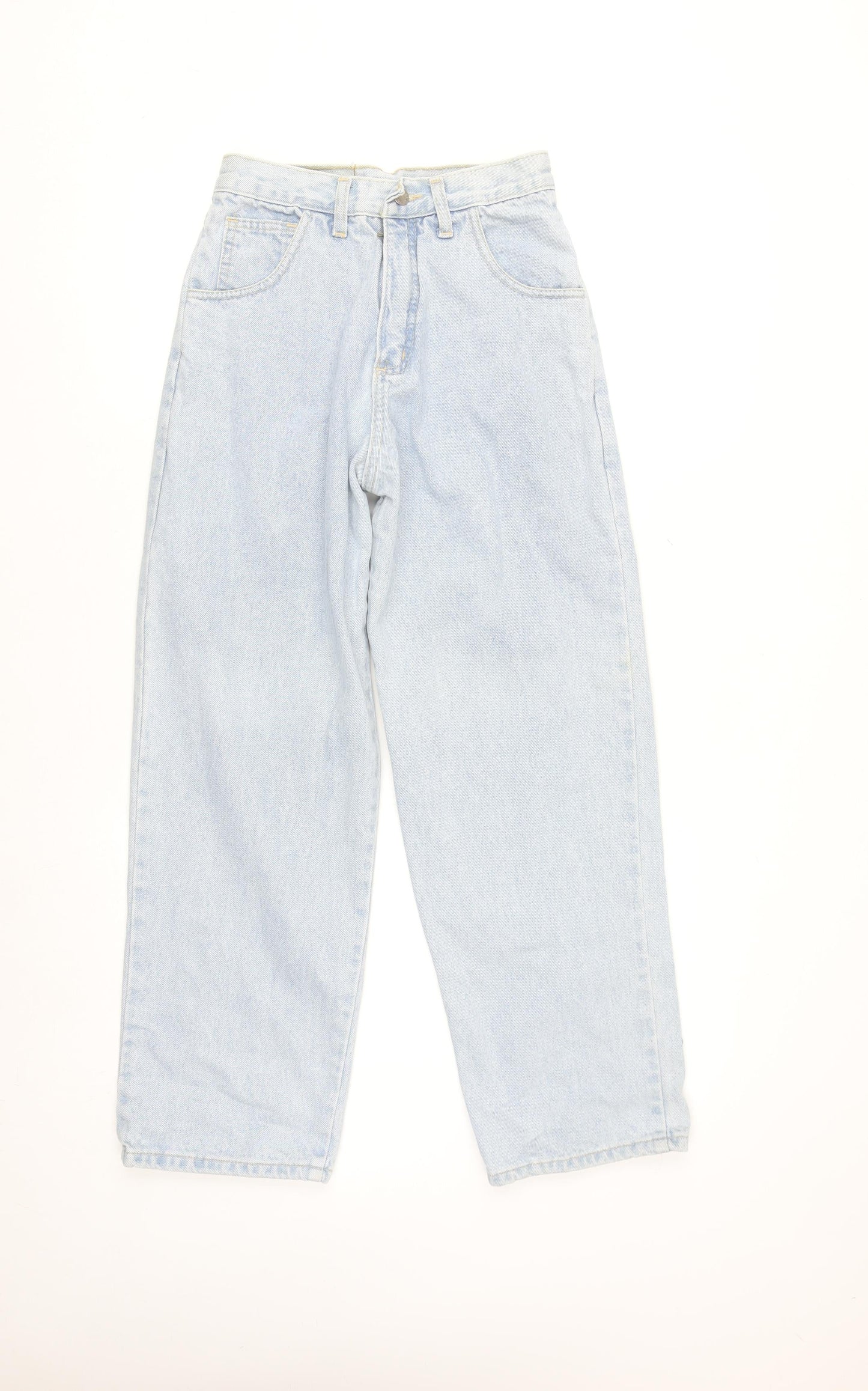Refuge Womens Blue High Rise Mom Jeans Size 25 Relaxed Fit Denim