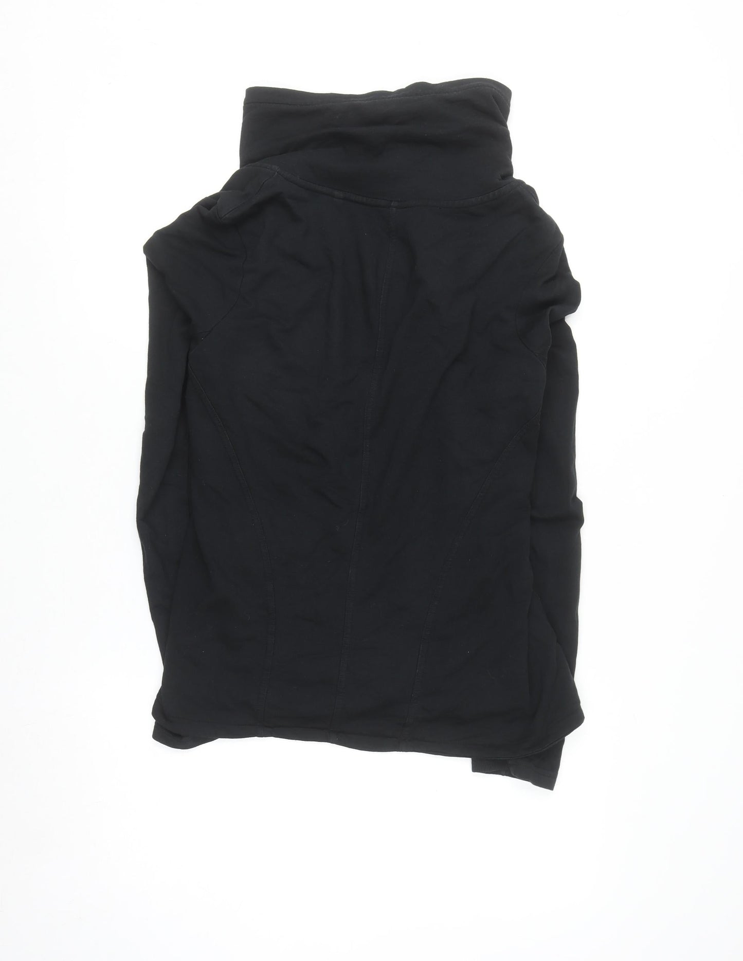 Next Women Black Size 12 Full Zip Hoodie Lightweight Casual