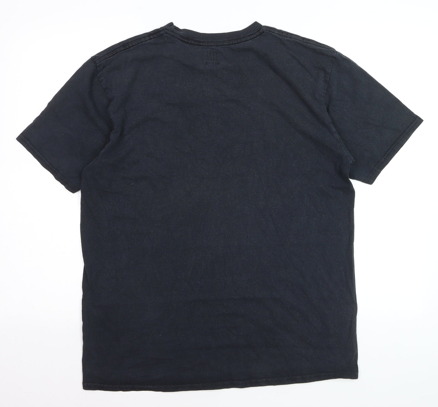 Hobo Jack Men's Black Graphic Octopus Cotton T-Shirt Size L