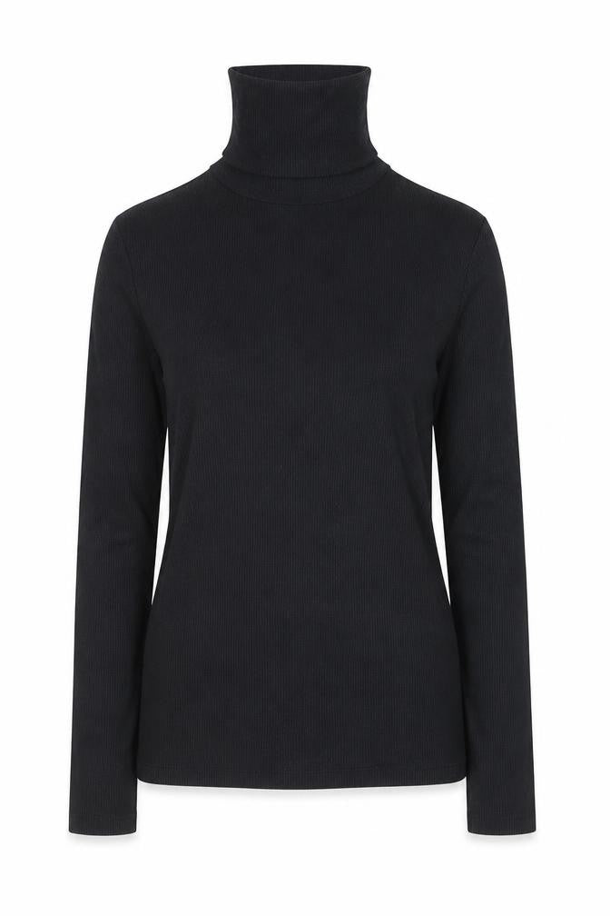 New Look Women’s Black Roll Neck Slim Fit Long Sleeve Jumper Size 12