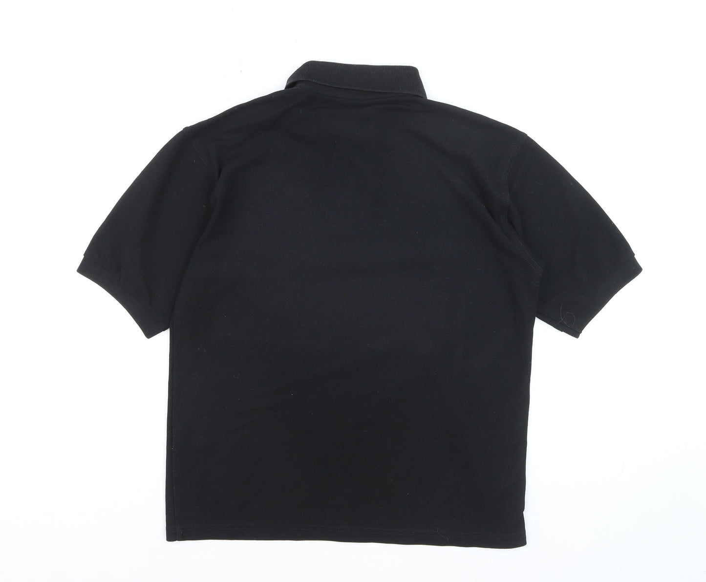 Pinders Schoolwear Boys Black Polo Shirt Small Short Sleeve School Top
