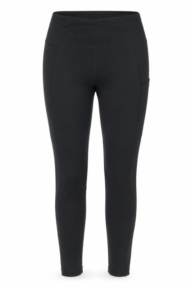Decathlon Womens Black Workout Leggings Size S Slim Fit Stretchy Gym Wear
