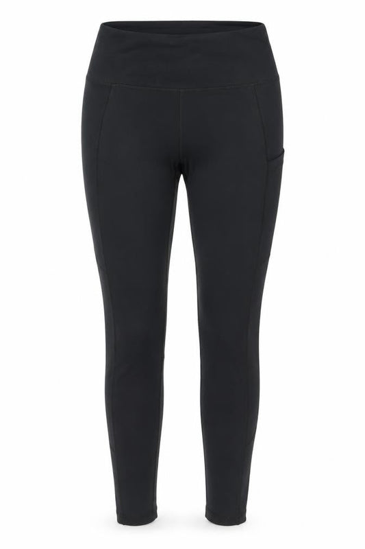 Decathlon Womens Black Workout Leggings Size S Slim Fit Stretchy Gym Wear