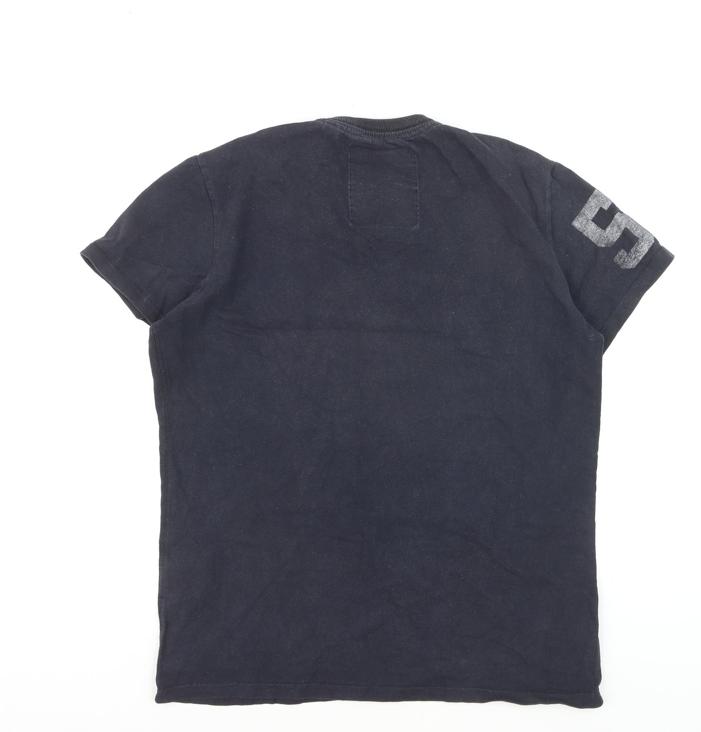 Superdry Men's Black XL Athletic Graphic Cotton T-Shirt