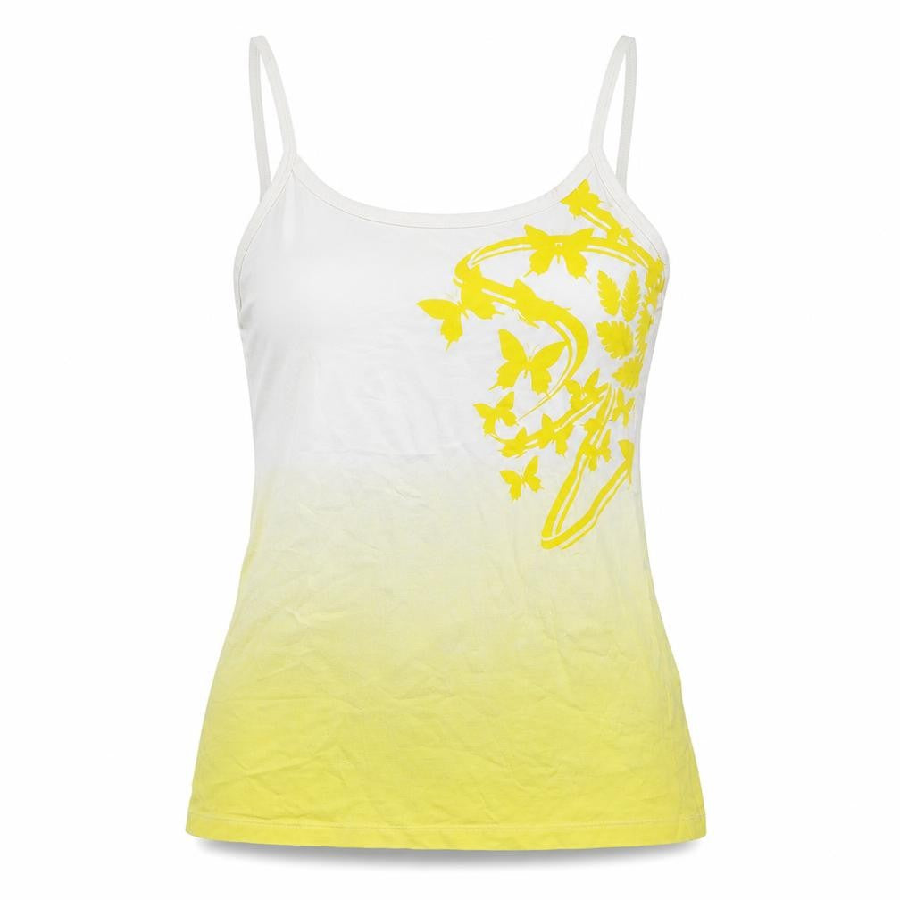FIFA World Cup Brazil Women's Yellow Ombre Tank Top Size 10/12