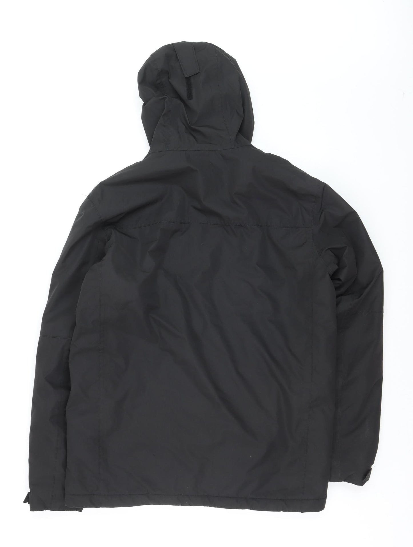 Regatta Men’s Black Waterproof Hooded Parka Jacket Size S Outdoor Hiking