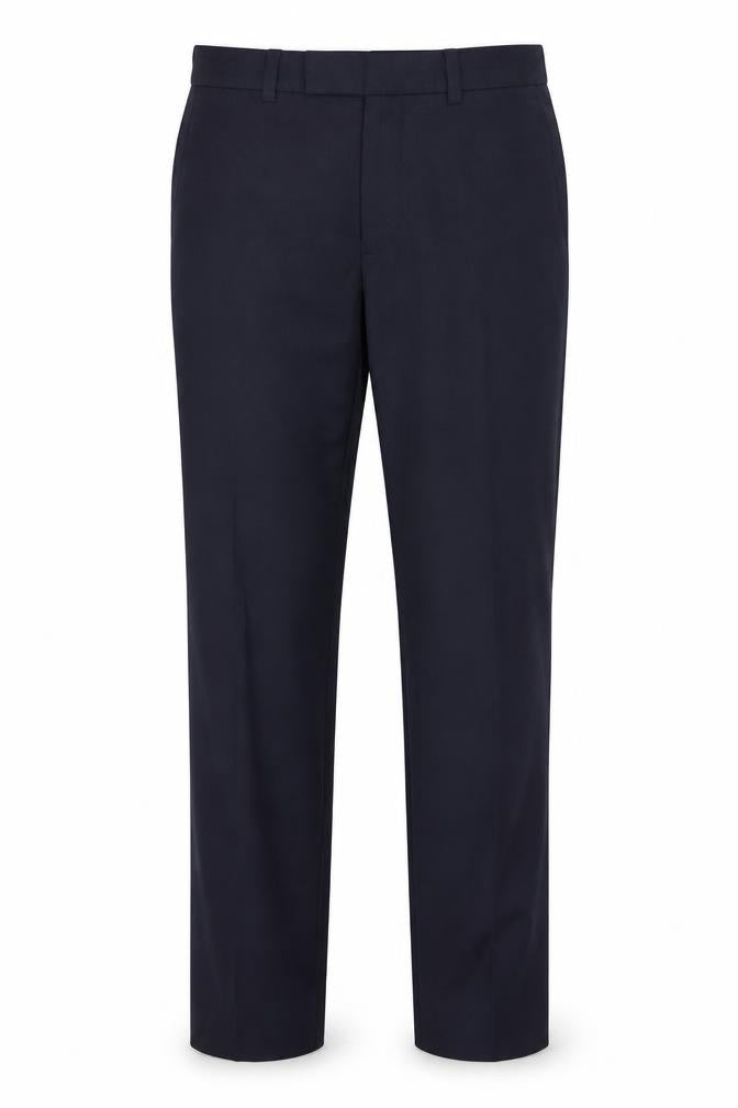 Dunnes Men's Navy Blue Regular Fit Dress Pants 32W 31L