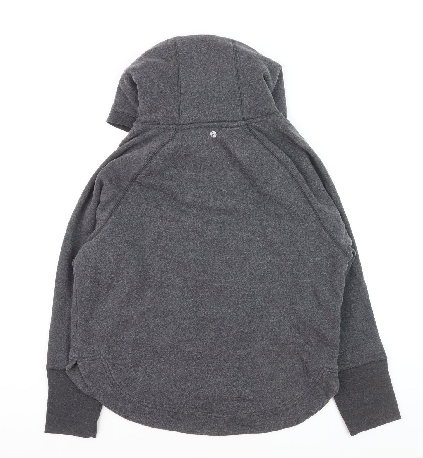 90 Degree Boys Grey Pullover Hoodie L Fleece Lined Cotton Blend