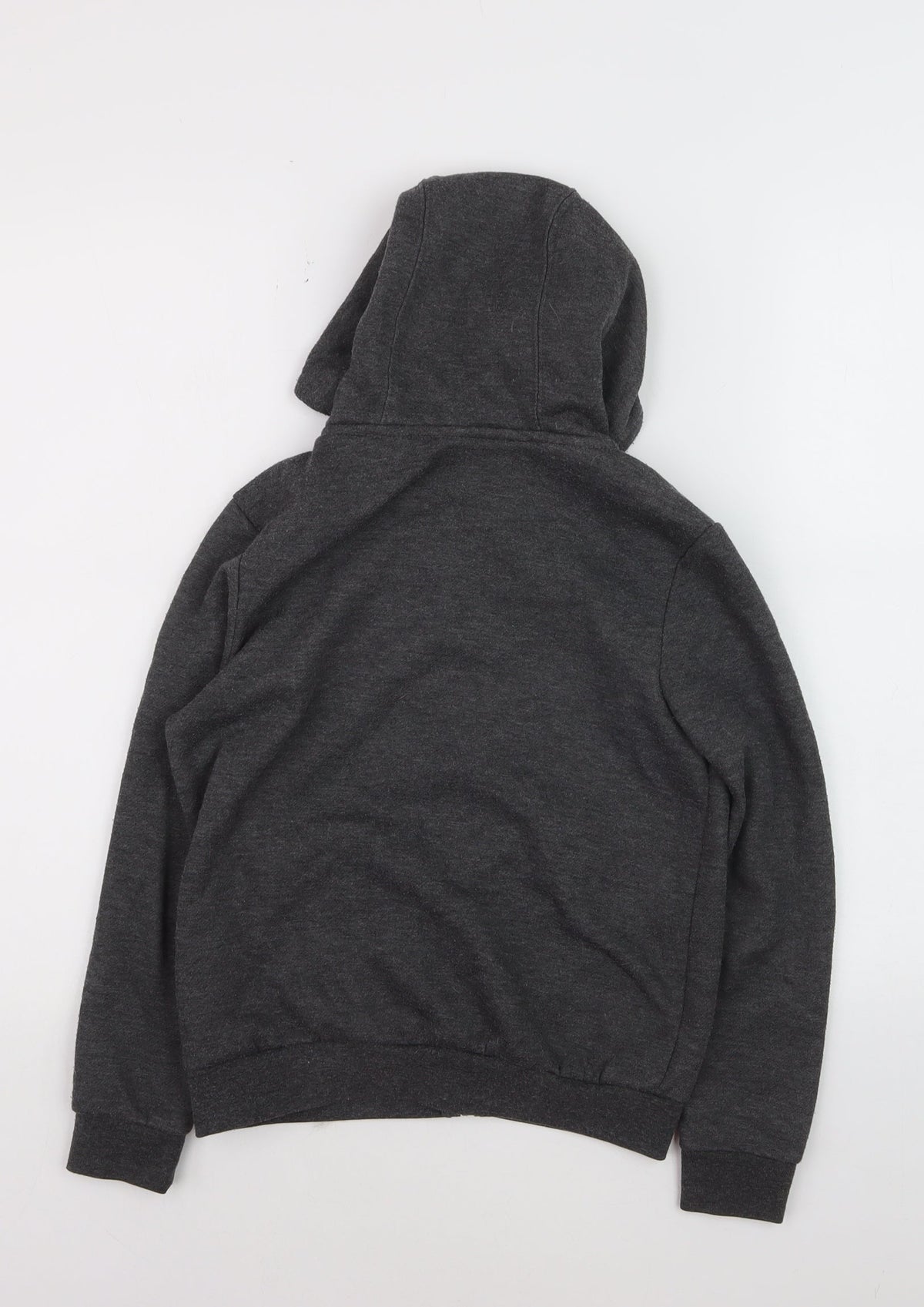 Slazenger Boys Grey Full Zip Fleece Hoodie 9-10 Years