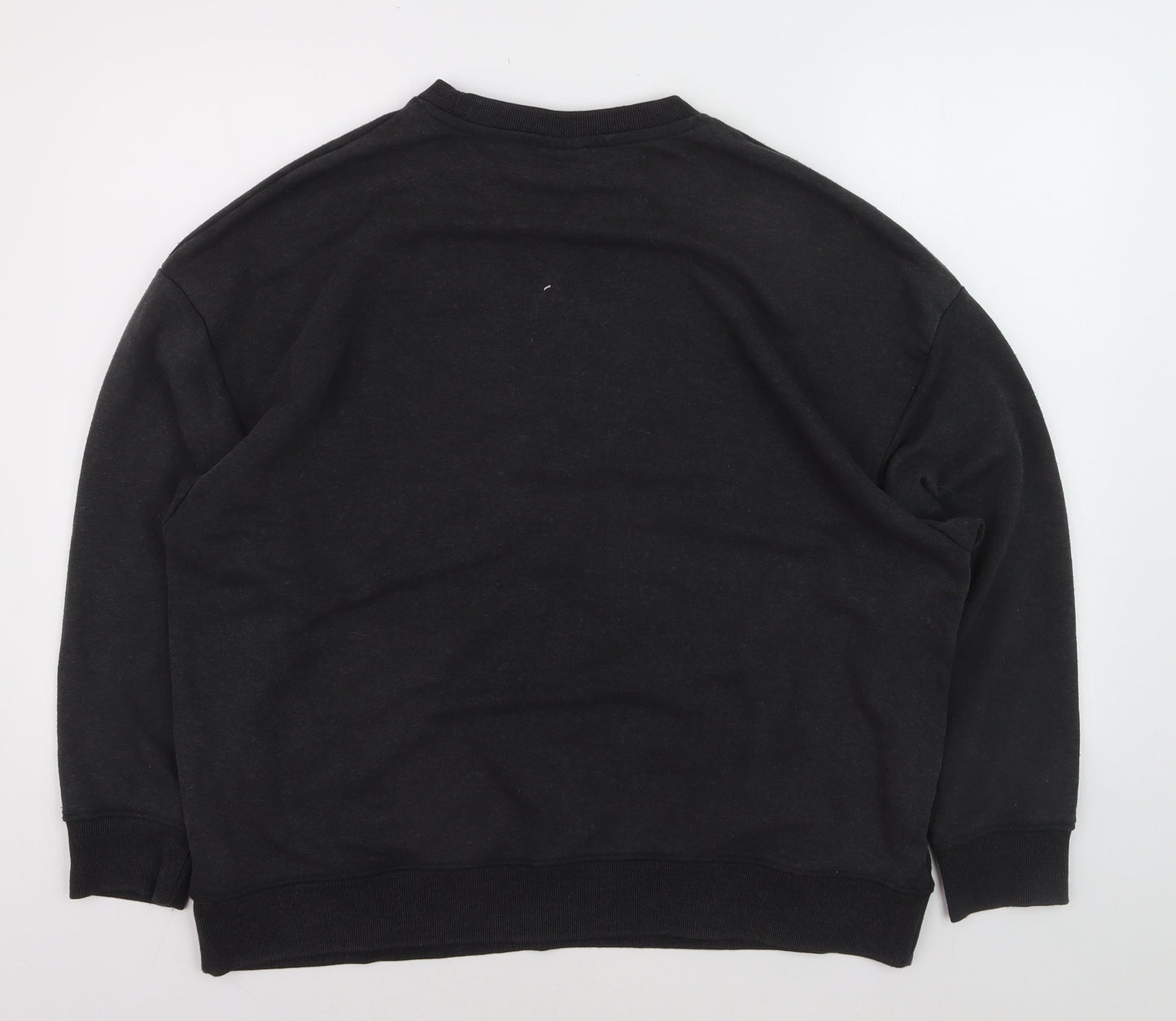 Primark Women Black Barbie Graphic Cotton Sweatshirt Size 12/14